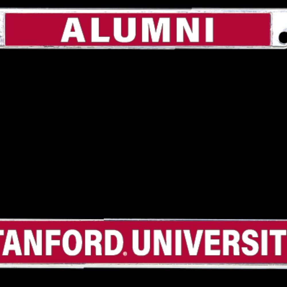 Stanford University Alumni Metal License Plate Frame
